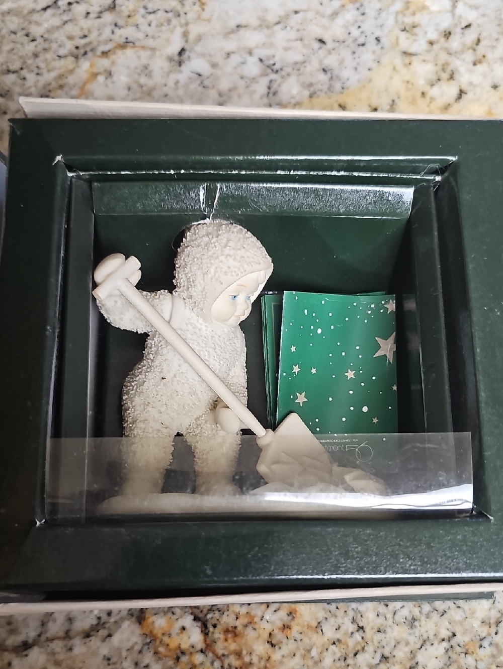 Snowbabies Figurine with Shovel